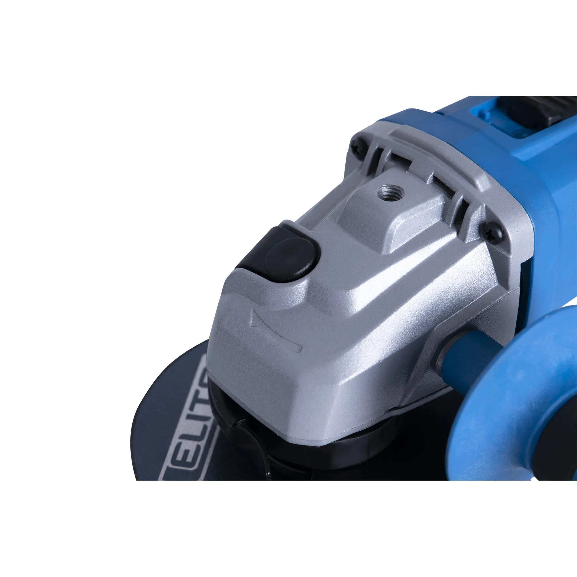 Esmeriladora inalámbrica 4-1/2 pulg, 20V, 10.000 RPM ELITE con Batería, Cargador, Estuche Plástico, Mango Auxiliar, Guarda Disco y Llave de ajuste